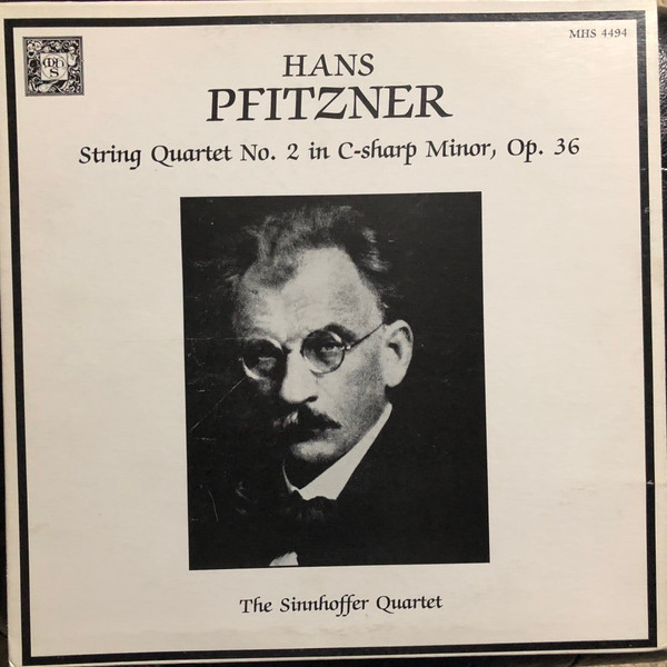 Hans Pfitzner: String Quartet No. 2 in C-sharp Minor, Op. 36