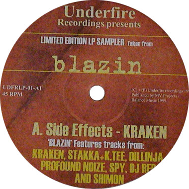 Side Effects (Blazin - Limited Edition LP Sampler)