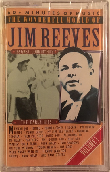 The Wonderful World Of Jim Reeves 26 Great Country Hits - Volume 1 - The Early Hits