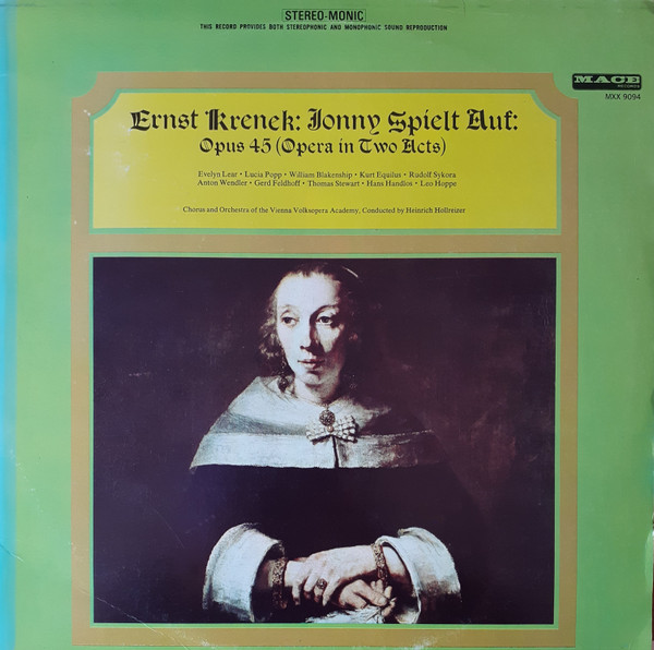 Jonny Spielt Auf - Opus 45 (Opera In Two Acts)