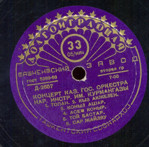 Концерт каз. гос. оркестр нар. инстр. им. Курмангазы