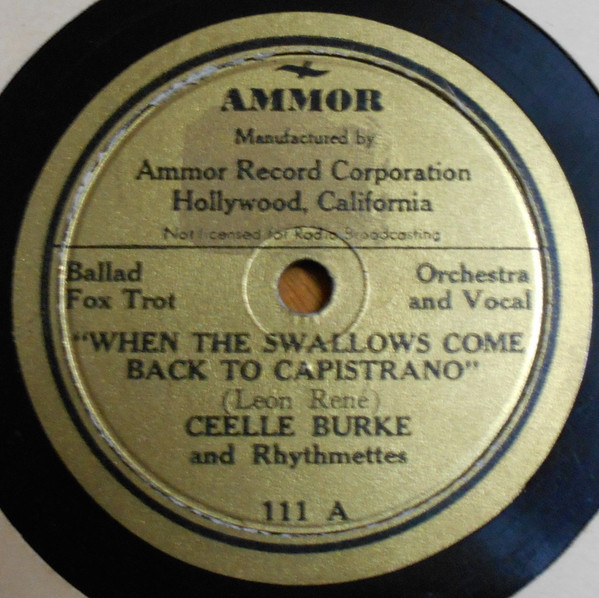 When The Swallows Come Back To Capistrano / The Lady And The Melody