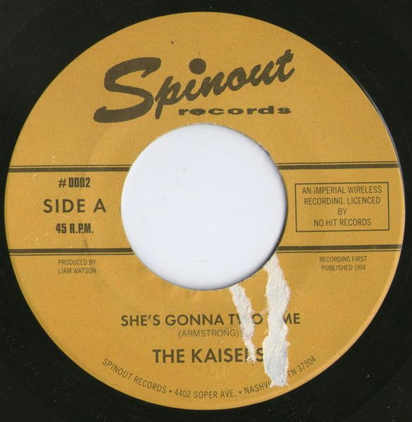 She's Gonna Two Time / Hipshake Shimmy Kitten