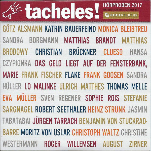 tacheles! Hörproben 2017