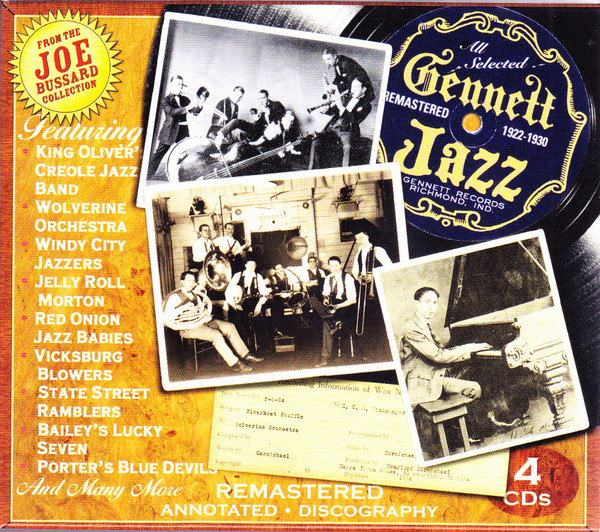Gennett Jazz 1922-1930
