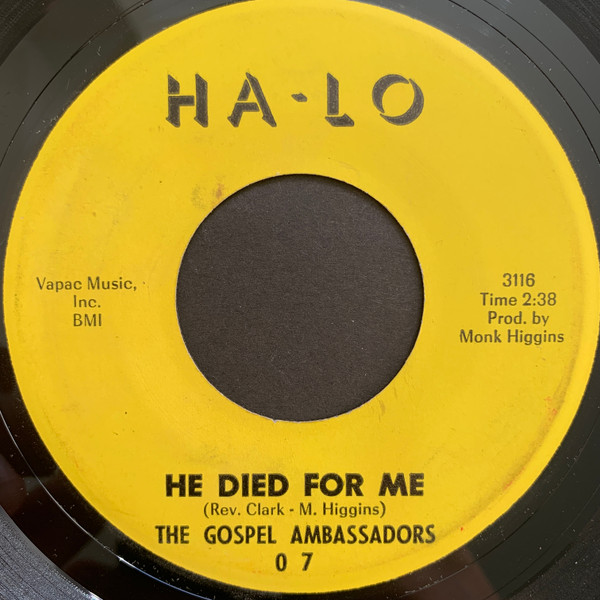 He Died For Me / Send Your Cleansing Power 