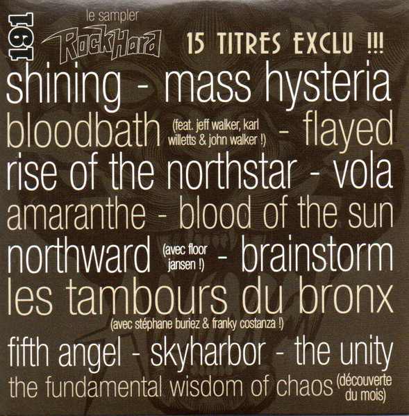 Le Sampler RockHard 191