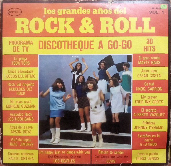 Los Grandes Años Del Rock & Roll Vol. 1, Programa De TV Discotheque A Go-Gó 30 Hits