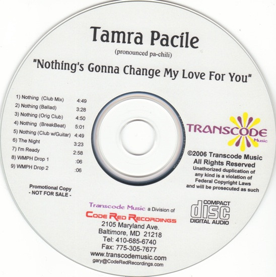 Nothing's Gonna Change My Love For You