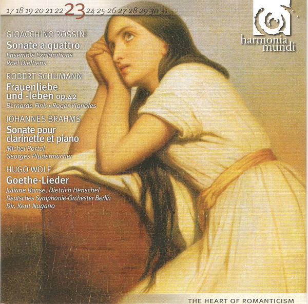 Sonate A Quattro / Frauenliebe Und -Leben Op. 42 / Sonate Pour Clarinette Et Piano / Goethe-Lieder