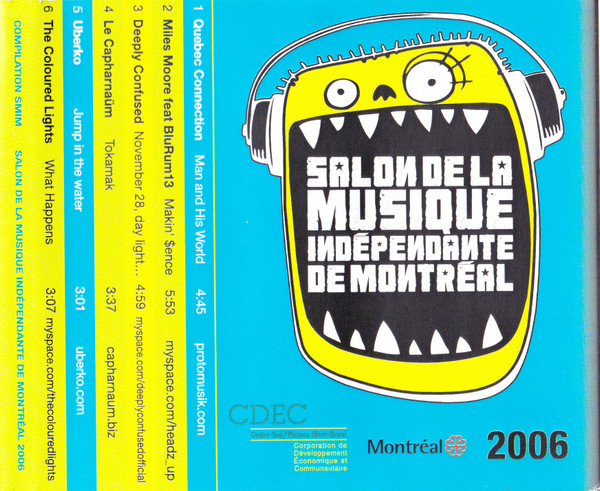Compilation SMIM Salon De La Musique Indépendante De Montréal 2006