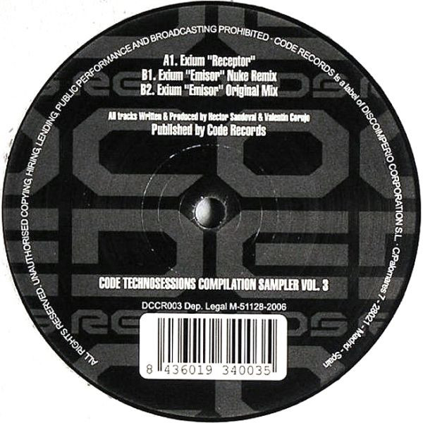 Code Technosessions Compilation Sampler Vol. 3