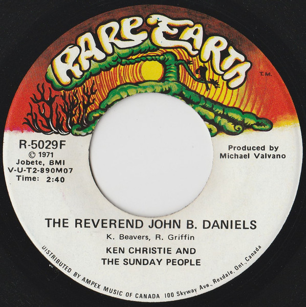 The Reverend John B. Daniels