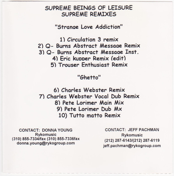 Supreme Remixes