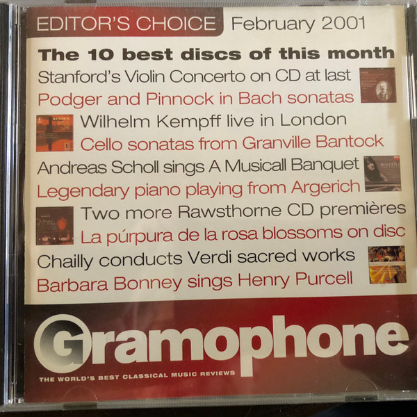 Gramophone Editor's Choice - February 2001