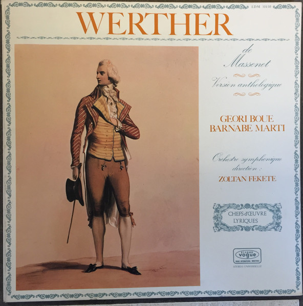 Werther (Version Anthologique)