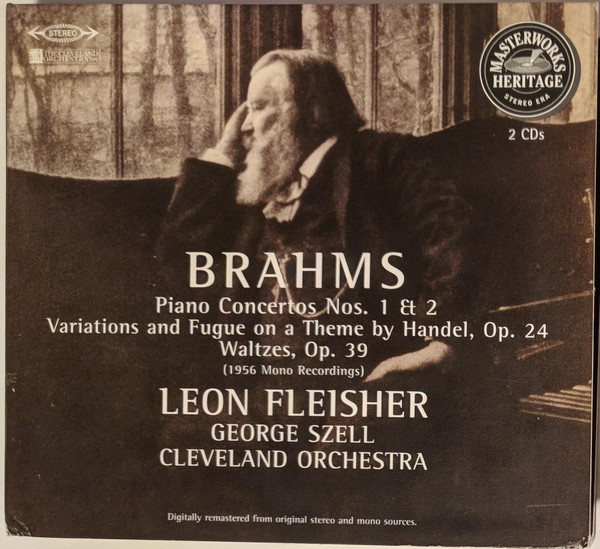 Piano Concertos 1 & 2 / Variations And Fugue On A Theme By Handel, Op. 24 / Waltzes, Op. 39 (1956 Mono Recordings)