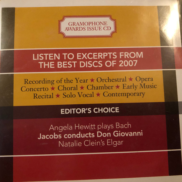 Gramophone Awards 2007