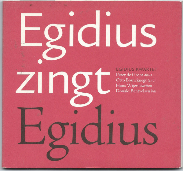 Egidius Zingt Egidius