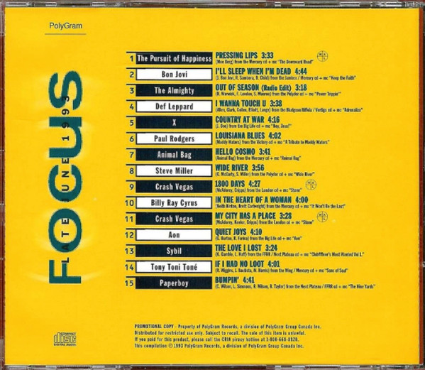 Focus - Late June 1993