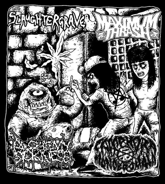 Alchemy Of Sickness / Camphora Monobromata / Slaughtergrave / Maximum Thrash