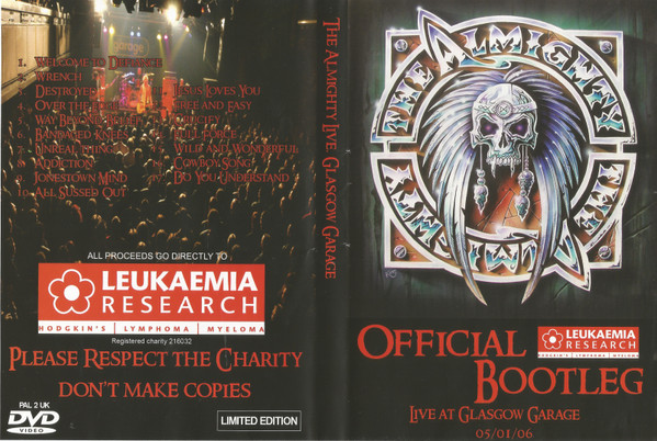 Live At Glasgow Garage - Official Bootleg