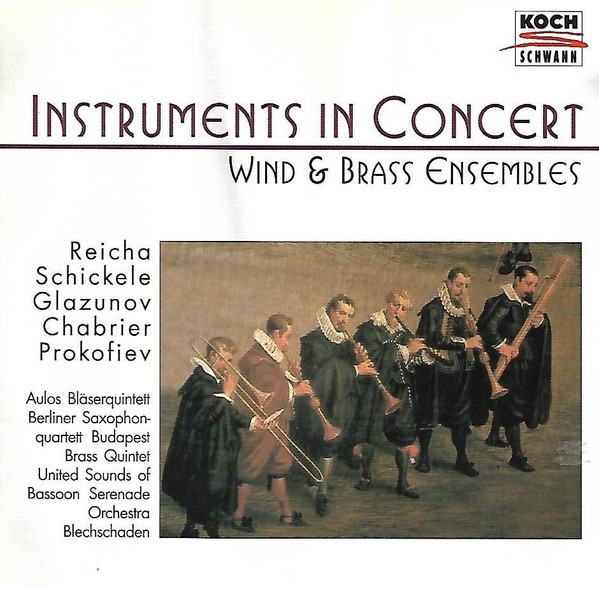 Instruments In Concert - Wind & Brass Ensembles