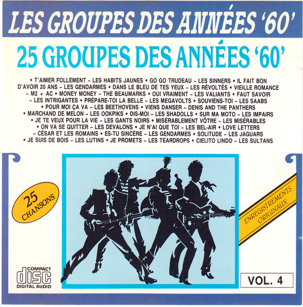 25 Groupes Des Années 60 Vol. 4