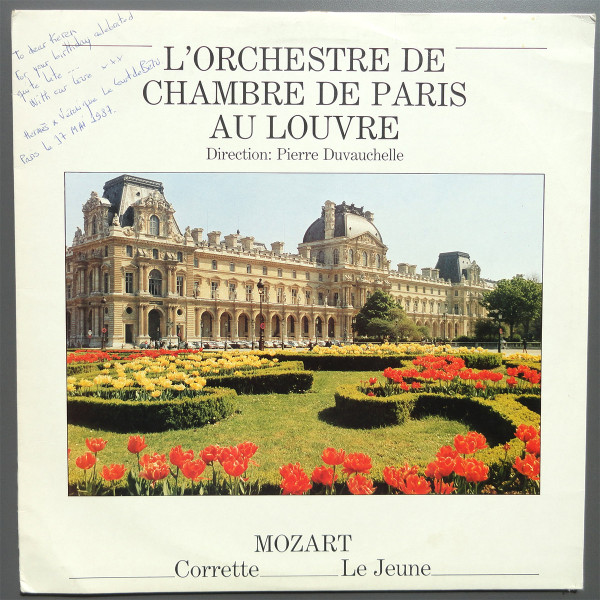 Concert Du Cinquantenaire De L'Orchestre De Chambre De Paris
