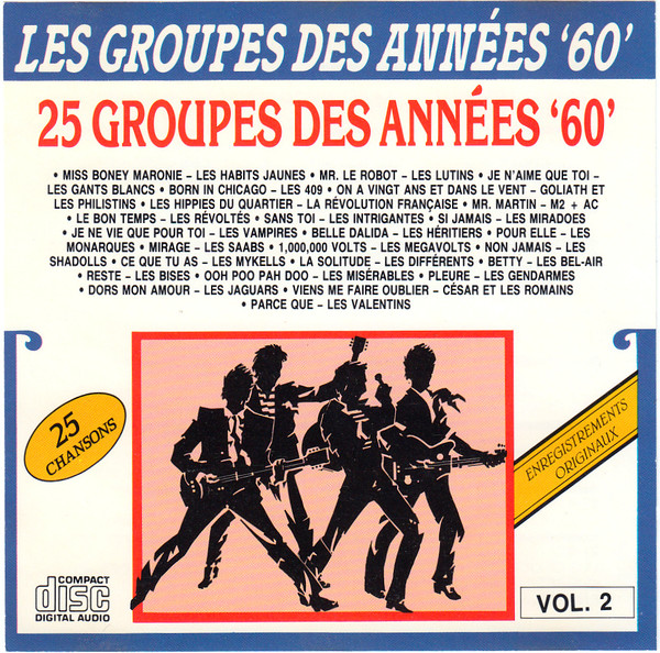 25 Groupes Des Années 60 Vol. 2
