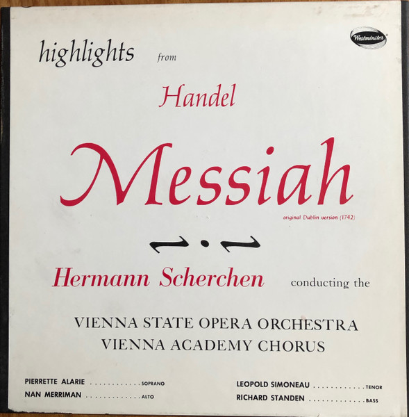 Highlights From Handel's "Messiah"
