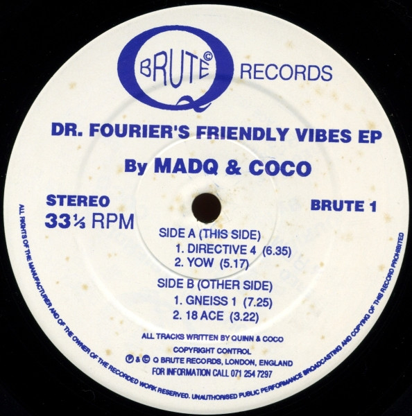 Dr. Fourier's Friendly Vibes EP