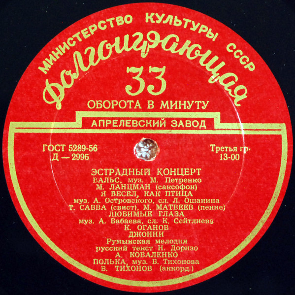 Эстрадный Концерт 