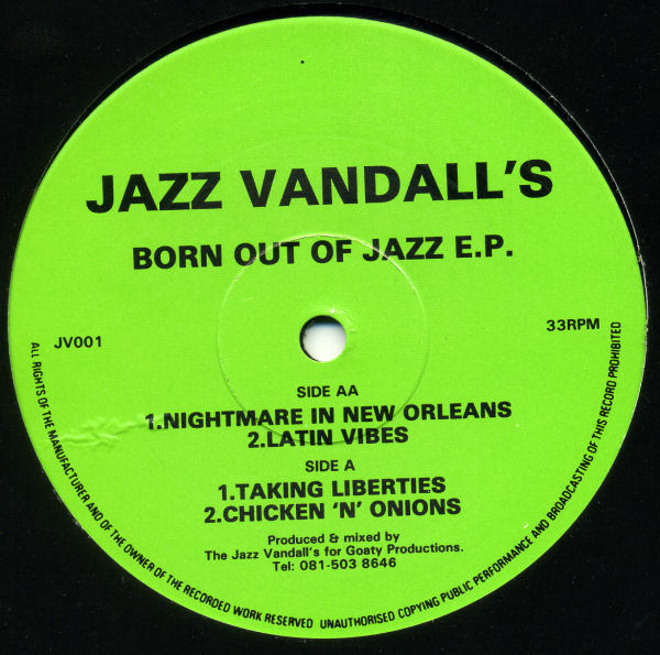 Born Out Of Jazz E.P.