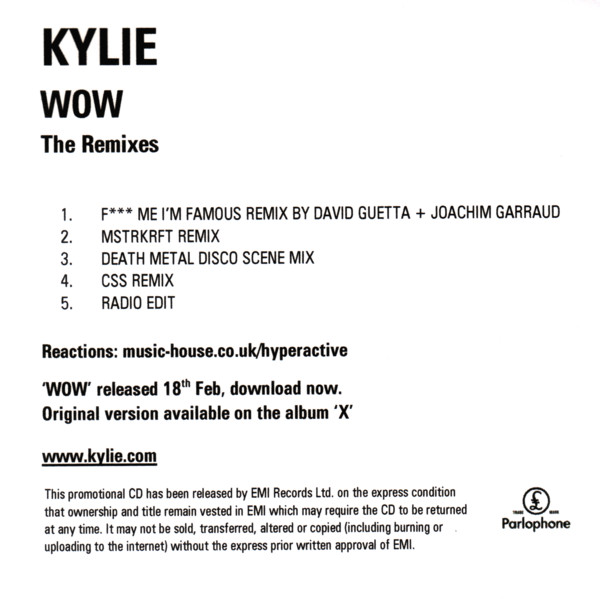 Wow (The Remixes)