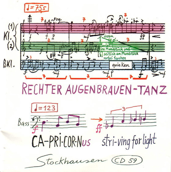 Rechter Augenbrauentanz - Capricorn
