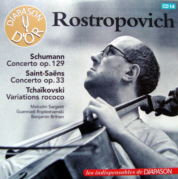 Schumann: Concerto Op. 129 / Saint-Saëns: Concerto Op. 33 / Tchaïkovski: Variations Rococo