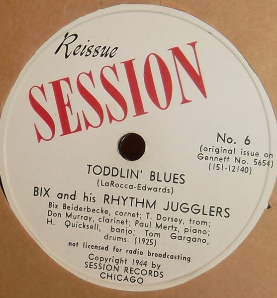 Toddlin' Blues / Davenport Blues