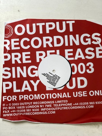 Limited Edition Pre Release Remix Album Sampler