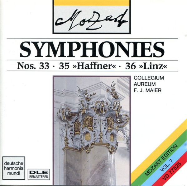 Symphonies Nos. 33 • 35 »Haffner« • 36 »Linz«