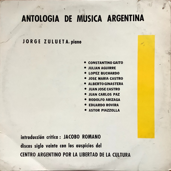 Antologia de Musica Argentina