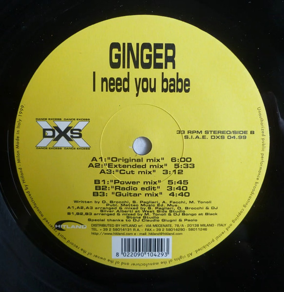 I Need You Babe