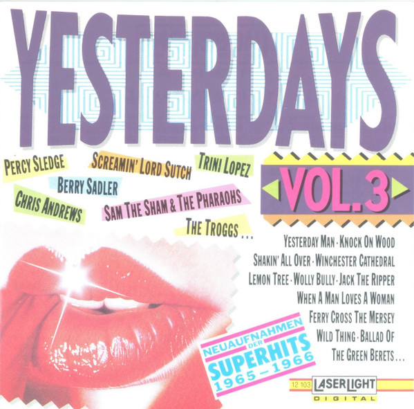 Yesterdays Vol. 3 (Neuaufnahmen Der Superhits 1965–1966)