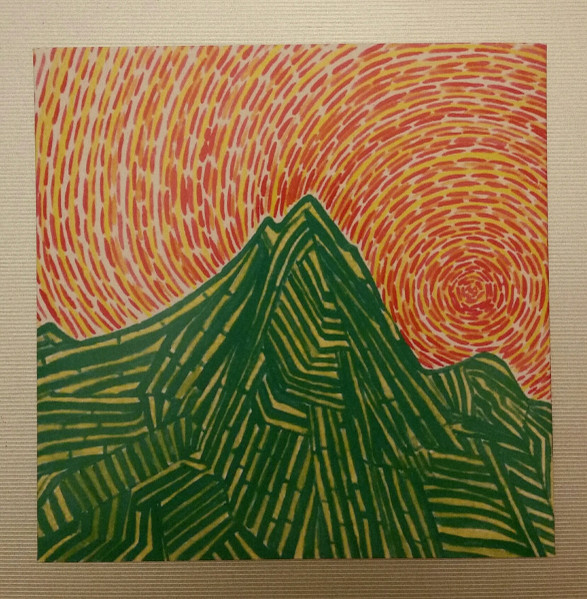 A Cardboard Sunset