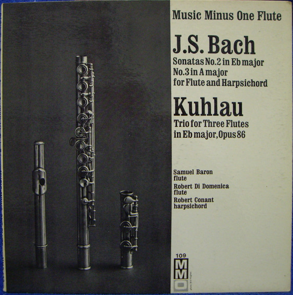 Sonatas No. 2 In Eb Major No. 3 In A Major For Flute And Harpsichord / Trio For Three Flutes In Eb Major, Opus 86