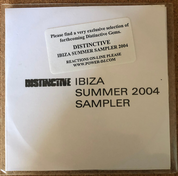Distinct’ive Ibiza Summer 2004 Sampler