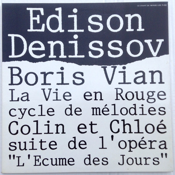 Boris Vian La Vie En Rouge / Colin Et Chloé