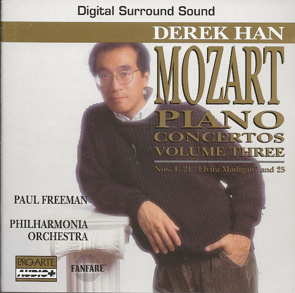 Mozart Piano Concertos Vol. 3: Nos. 1, 21 "Elvira Madigan" And 25