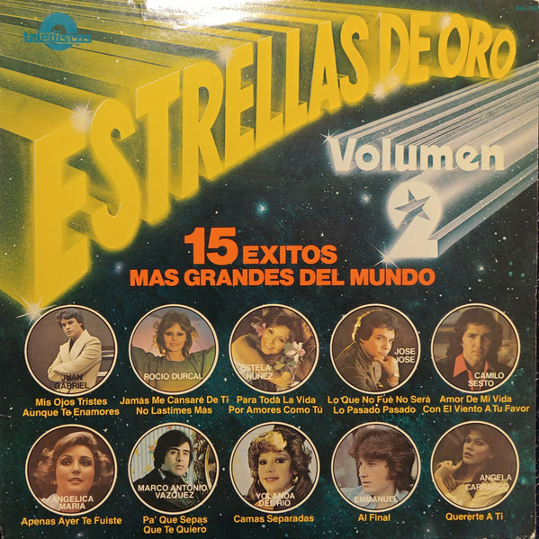 Estrellas De Oro - Volumen 2 - 15 Exitos