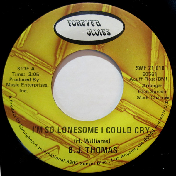 I'm So Lonesome I Could Cry / Mama